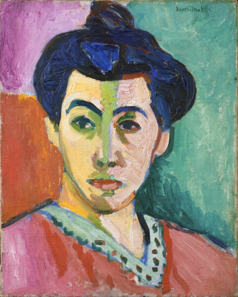Henri Matisse, Portræt af Madame Matisse. Den grønne stribe