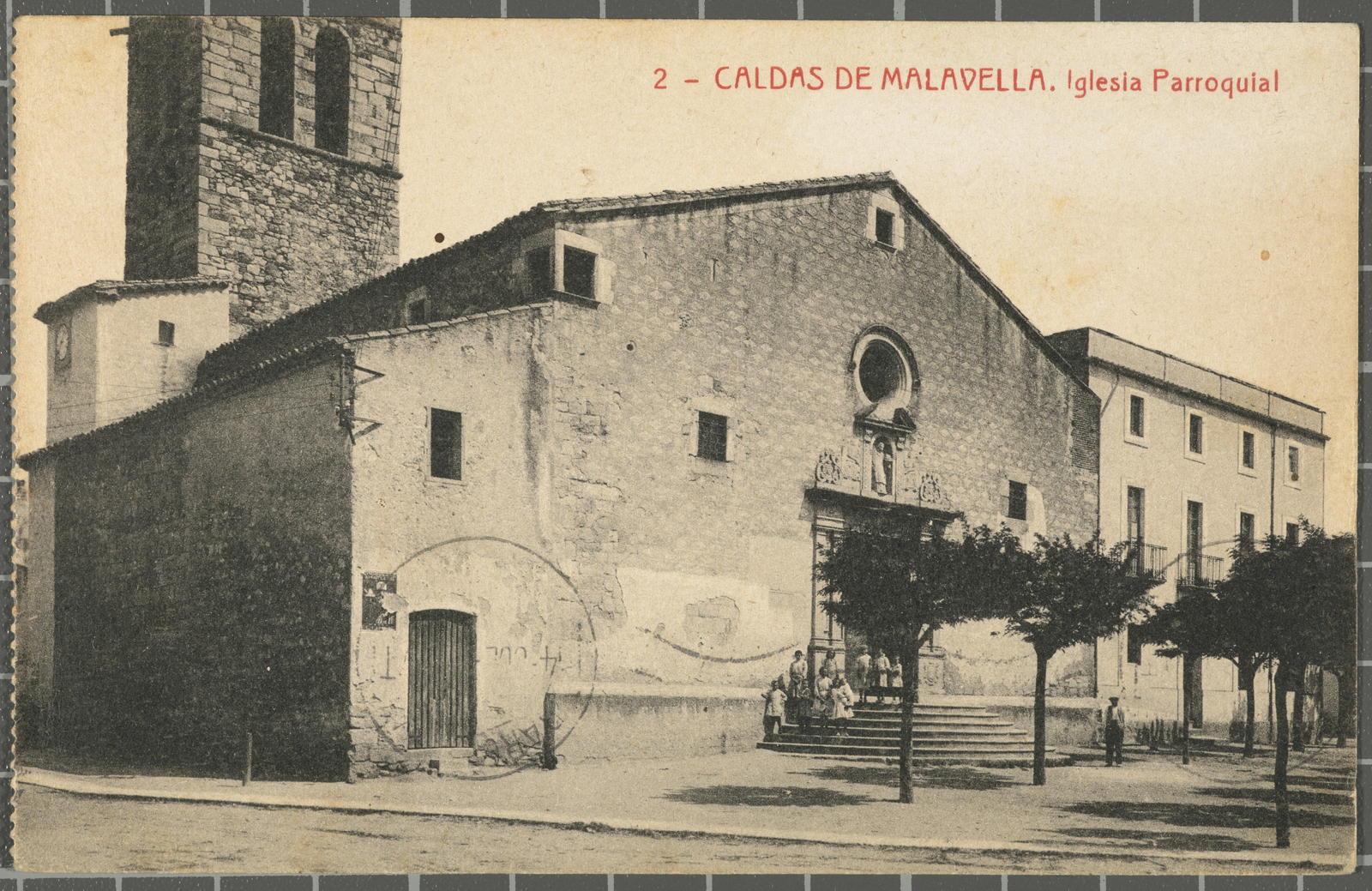 Josep Thomas Bigas, 2 - CALDAS DE MALAVELLA. Iglesia Parroquial