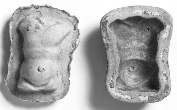 Unknown, Mold of the Torso of a Male with a Distended Stomach