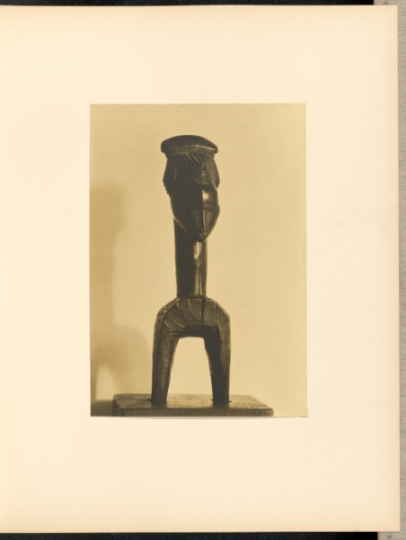 Charles Sheeler, [African Wood Sculpture]
