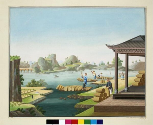 Unknown, Transport of Tea by River