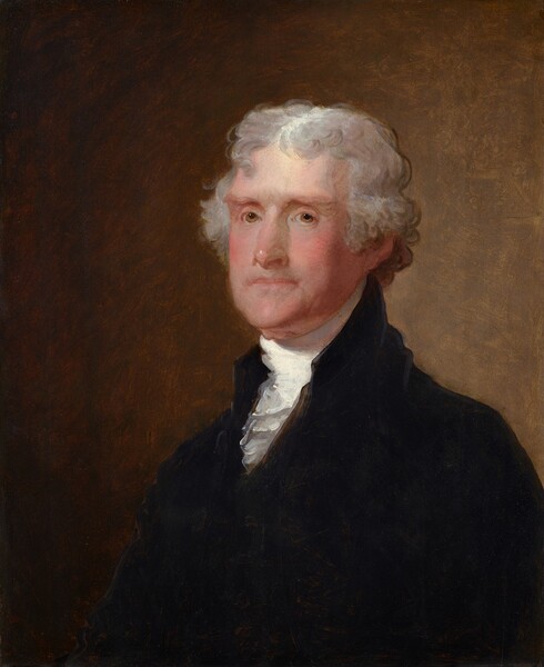 Gilbert Stuart, Thomas Jefferson
