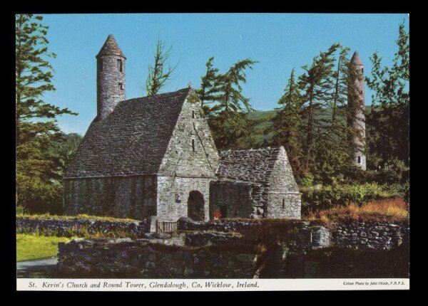 Hinde, John Wilfrid, St. Kevin's Church and Round Tower, Glendalough, Co. Wicklow, Ireland