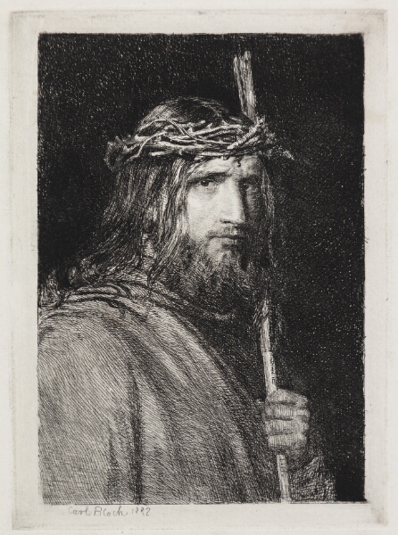 Carl Bloch, Den tornekronede Kristus