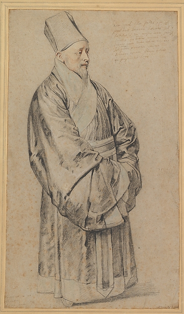 Peter Paul Rubens, Portrait of Nicolas Trigault in Chinese Costume
