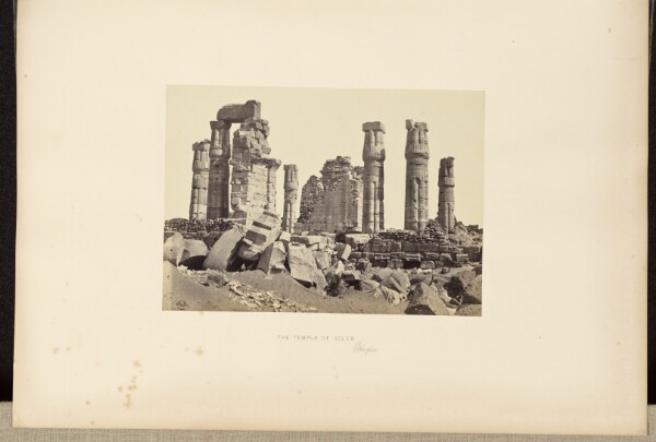 Francis Frith, The Temple of Soleb, Ethiopia
