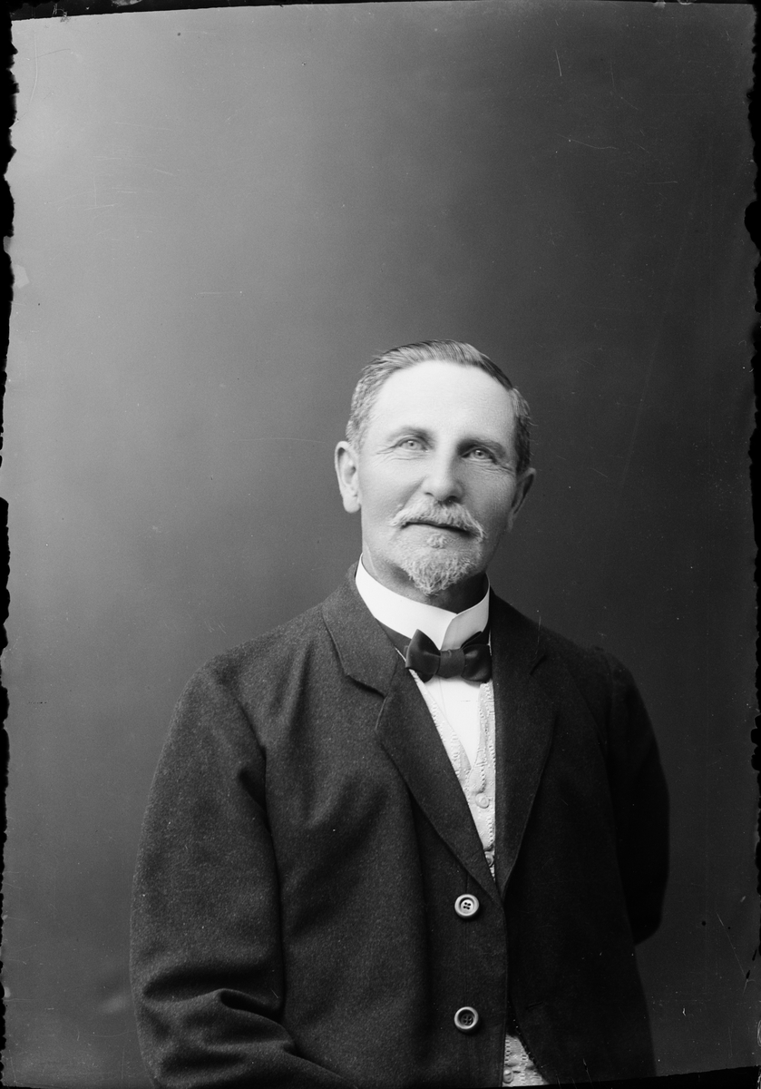 Skötsner-Edhlund, Ateljéporträtt - handlare Anders Forslöw, Östhammar, Uppland