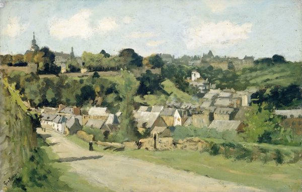 Geo Poggenbeek, View of Dinant