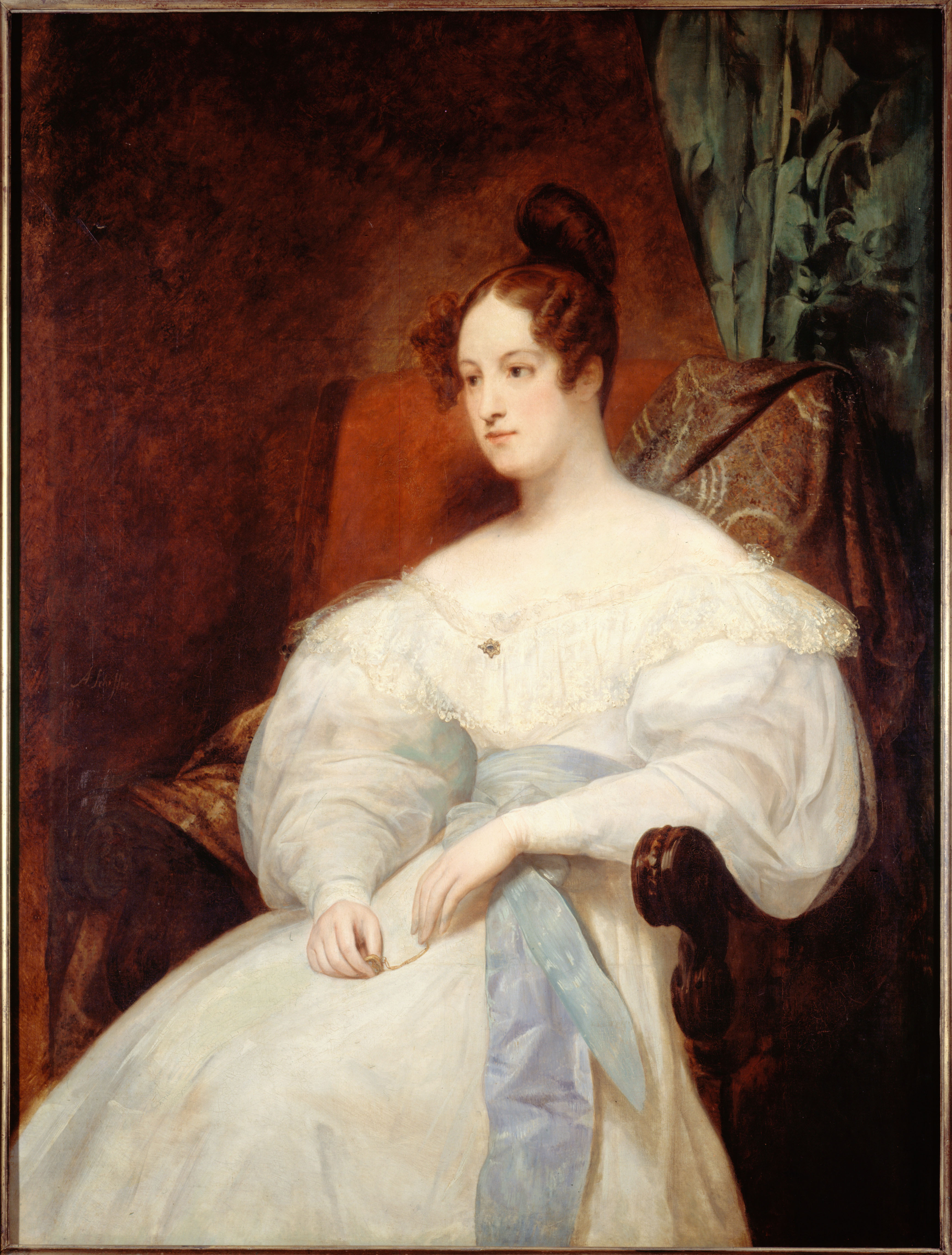 Ary Scheffer, Portrait présumé de la princesse Louise d'Orléans