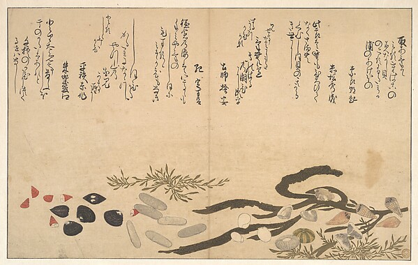 Kitagawa Utamaro, Shells under Water