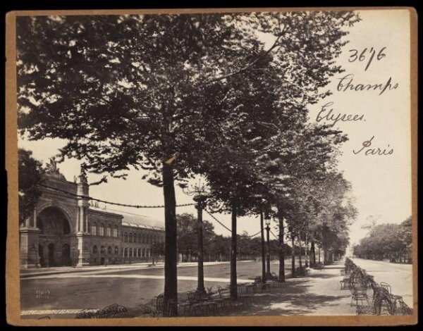 Francis Frith, Champs Elysees.  Paris