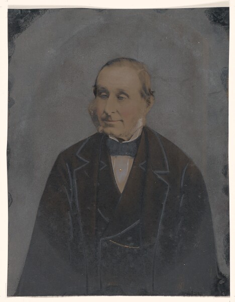 Unknown, [Portrait of bearded man]