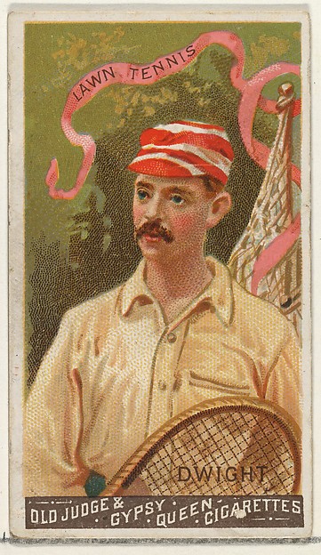 Goodwin & Company, Dwight, Lawn Tennis, from the Goodwin Champion series for Old Judge and Gypsy Queen Cigarettes