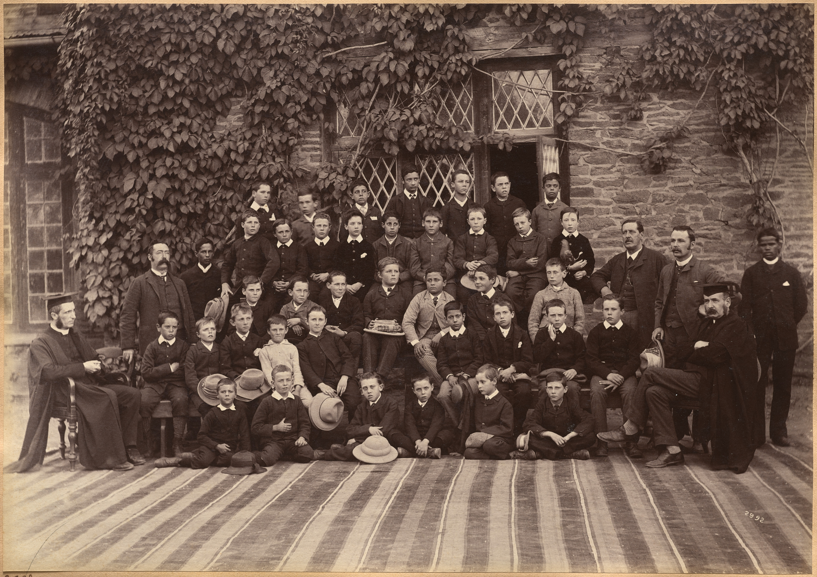Raja Deen Dayal, Primary Class, Bishop Cotton School, Shimla (recto)