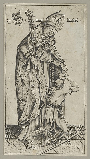 Israhel van Meckenem, Saint Martin