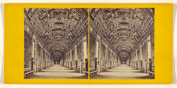 Unknown, The Vatican, Rome, Prespective View of the Cartoon Gallery.