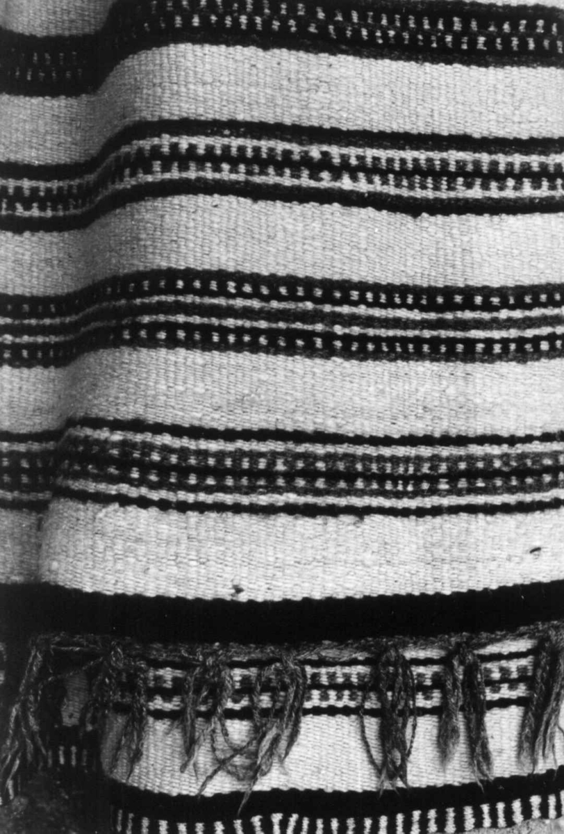 Anna Grostøl, Detalj av greneteppe. Tromsø, Troms 1947.