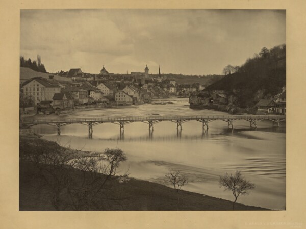 Adolphe Braun, [View of Shaffhausen, Switzerland]