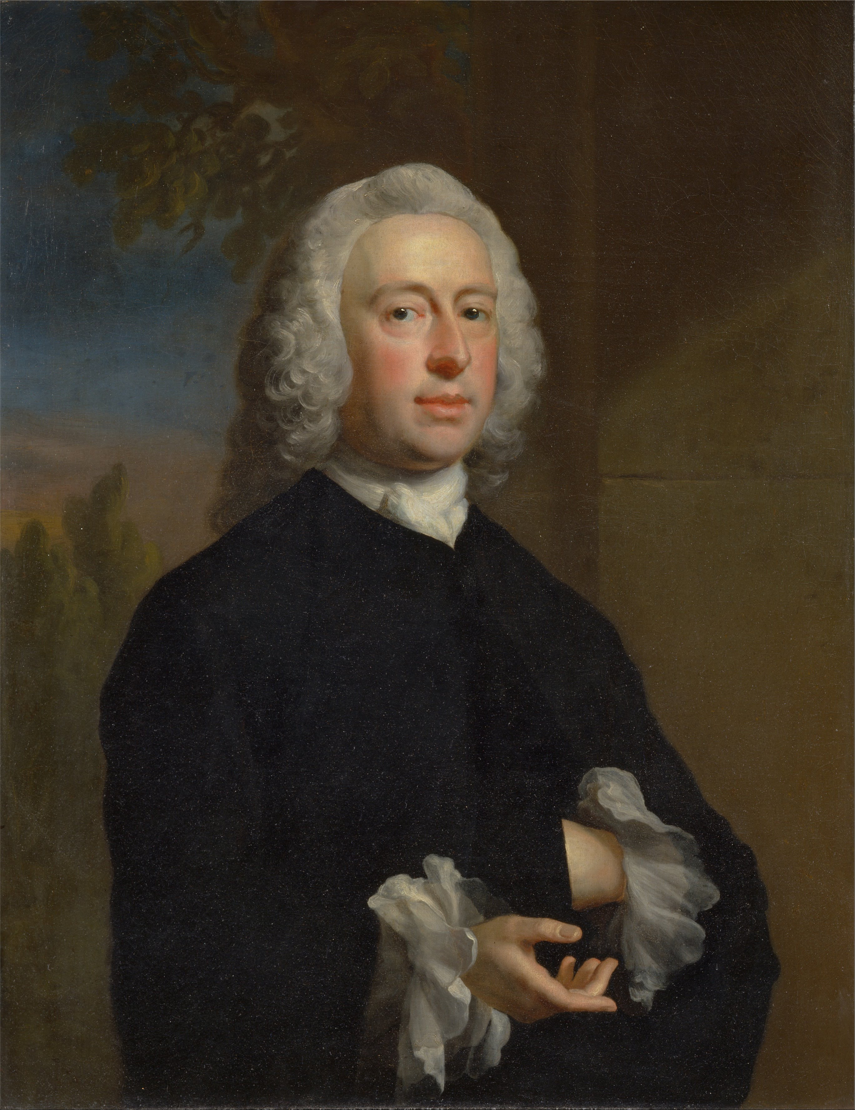 Joseph Highmore, An Unknown Man in Black