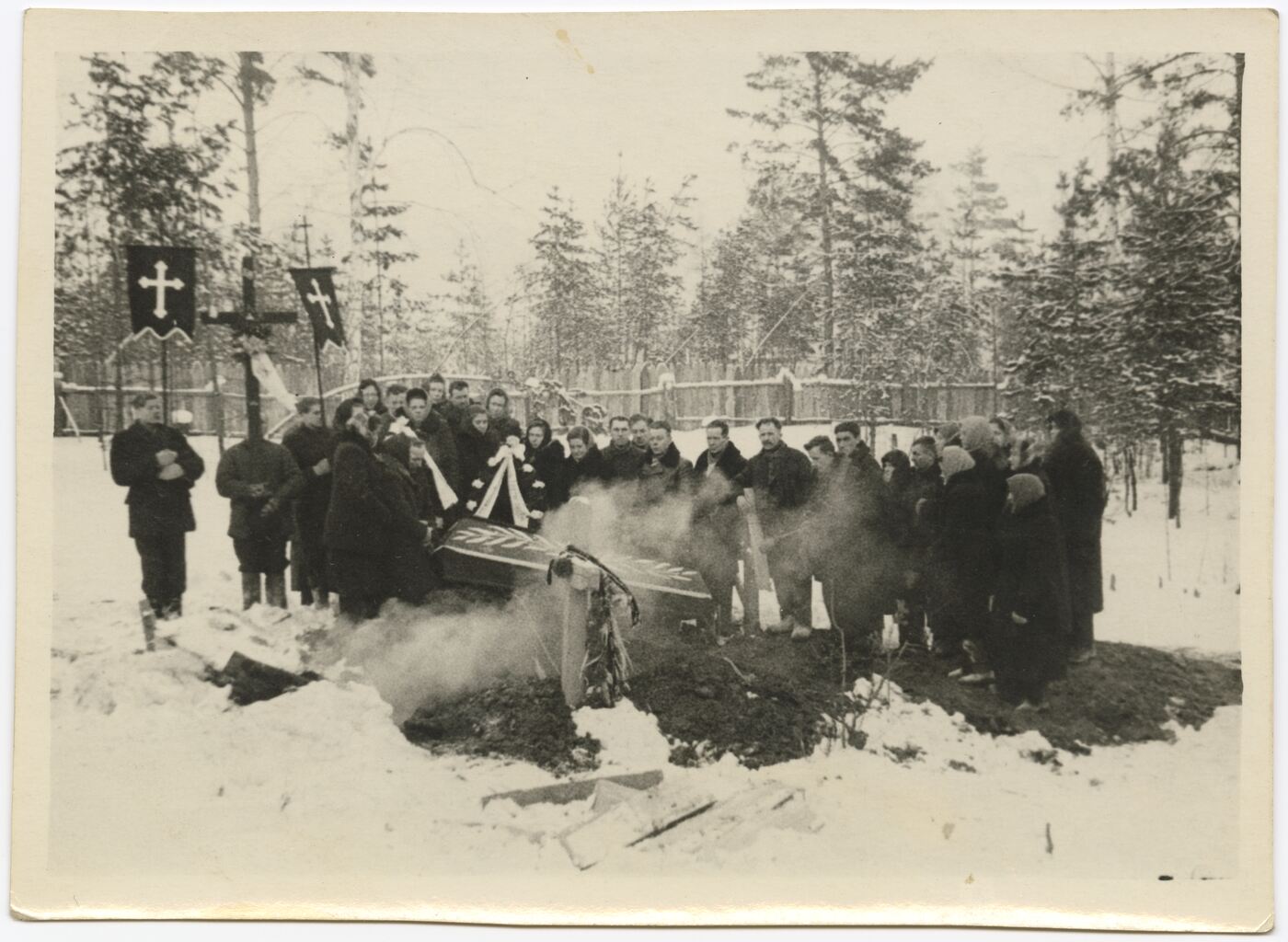Nežinomas autorius, Leono Šilkaus laidotuvės