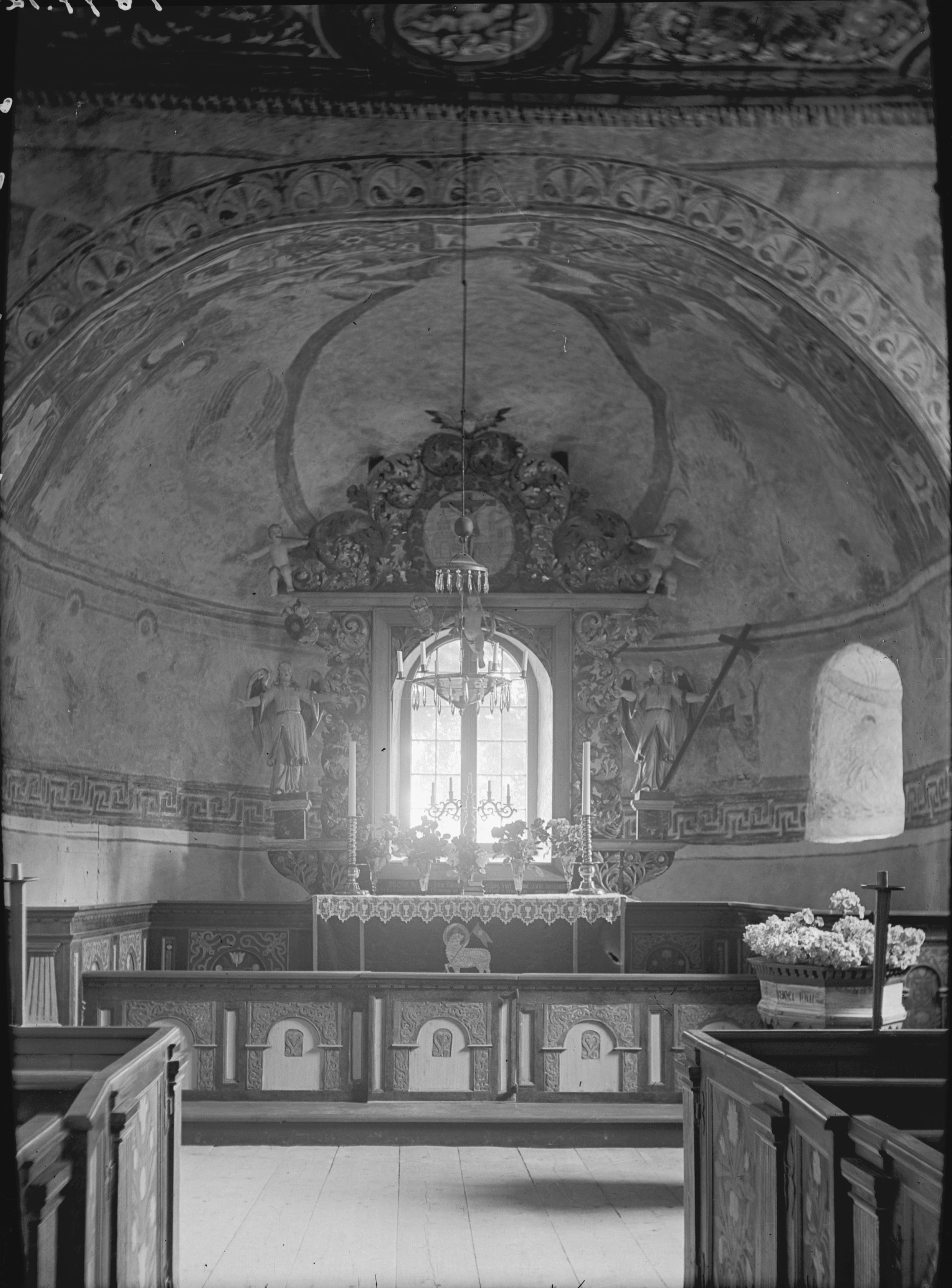 Einar Erici, Lannaskede kyrka (Lannaskede gamla kyrka