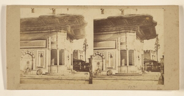 Francis Frith, [Constantinople. La Fontaine de Selini III pris de St. Sophie No. 2.]