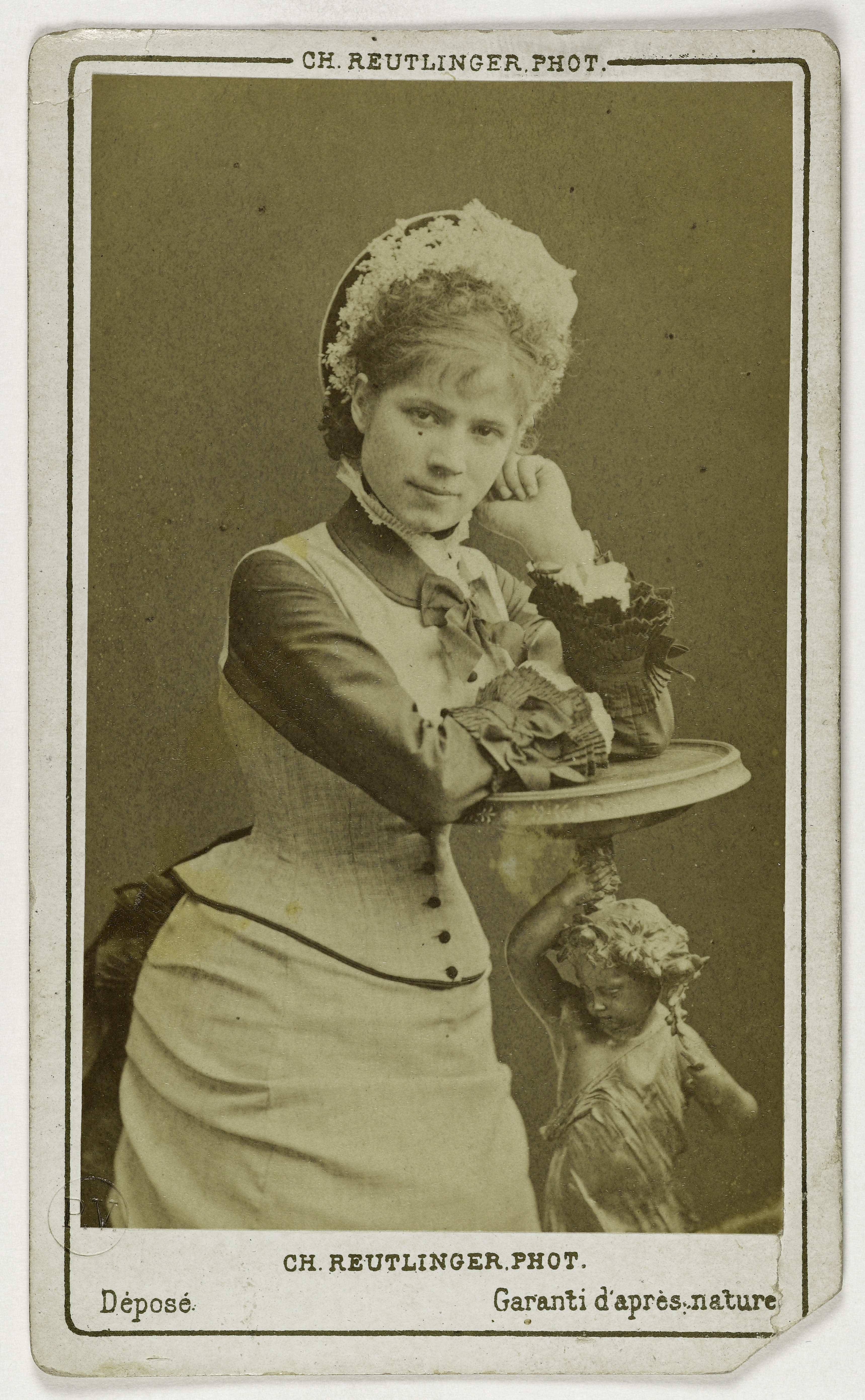 Charles Reutlinger, Portrait de Granier Jeanne, (1852-1919), (fille de Granier Irma, actrice)