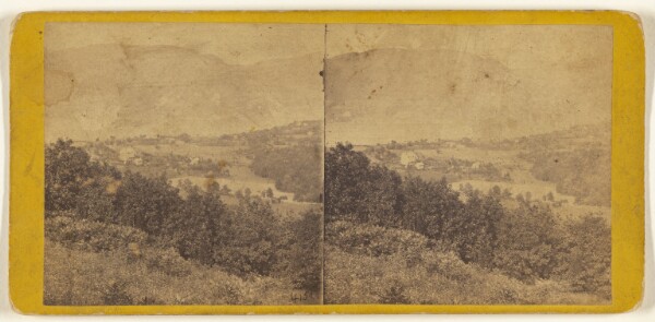 Edward and Henry T. Anthony & Co., View from a spur of the Stormking, Breakneck Hill in the distance.