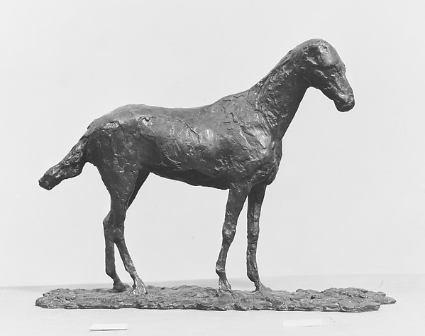 Edgar Degas, Study of a Mustang