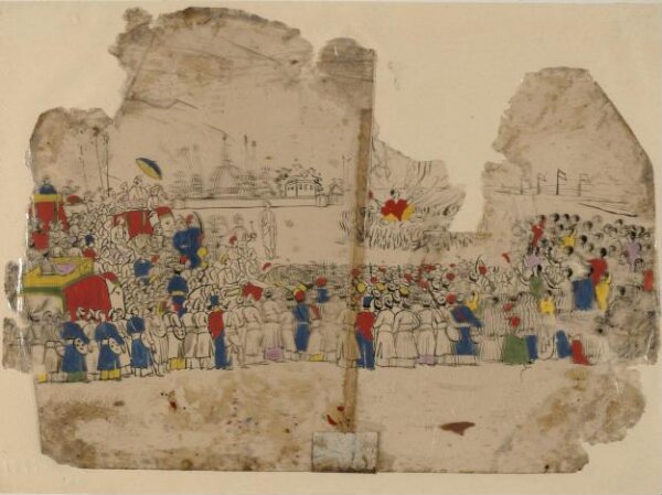Unknown, One of Thirty-two paintings depicting festivals, ceremonies and occupations.