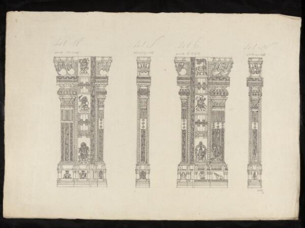 Unknown, Architectural drawing of Tirumala Nayak at Madura,