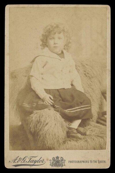 A. & G. Taylor, Portrait of a young child