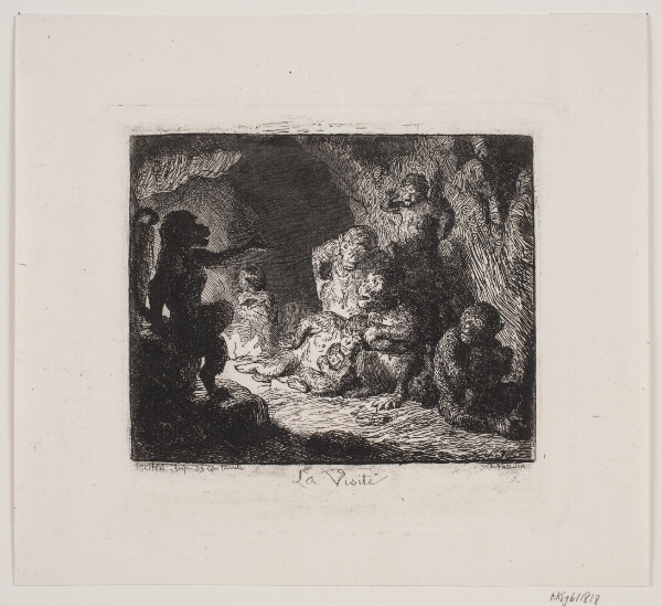 Lorenz Frølich, La visite