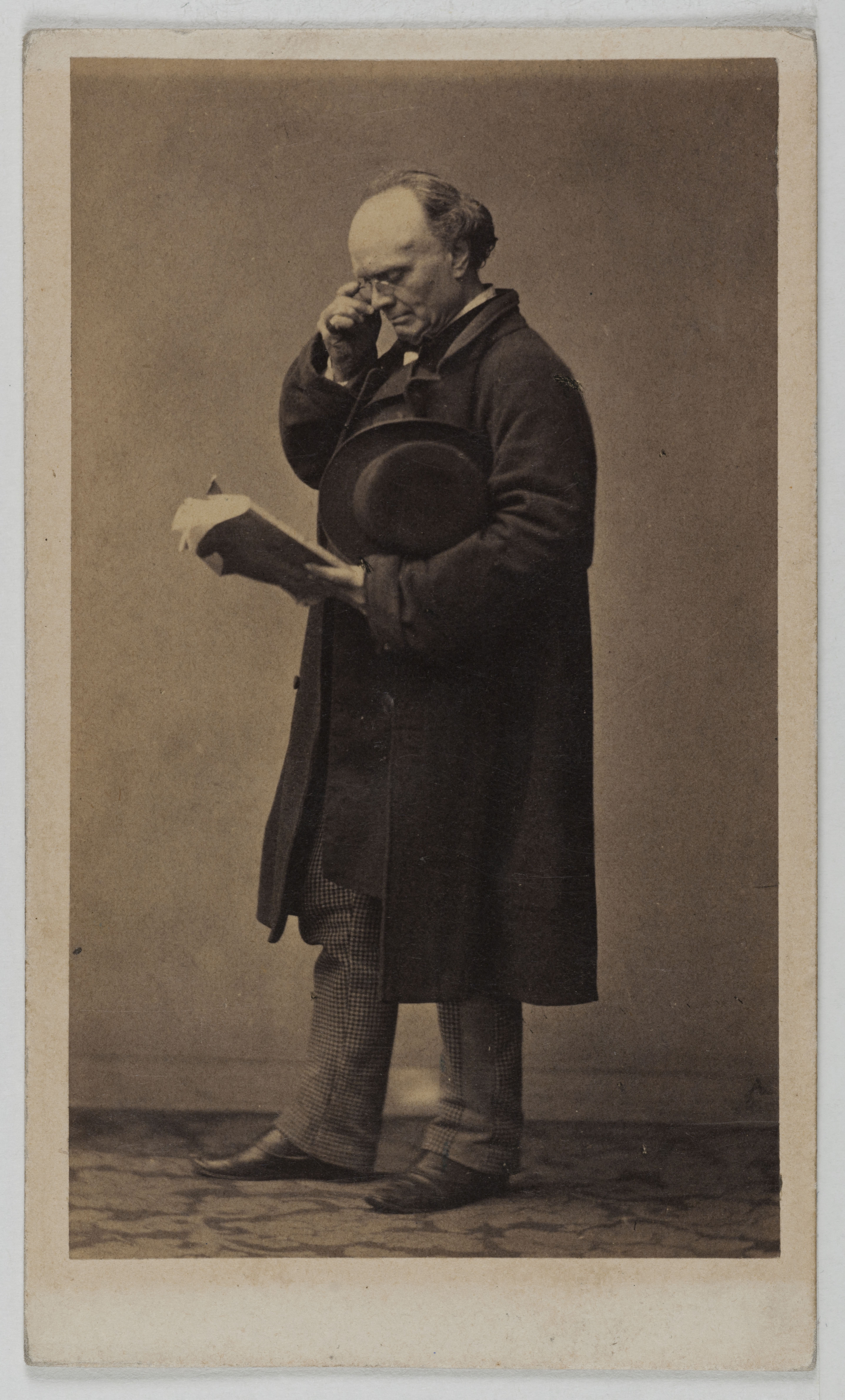 Pierre Petit & Trinquart, Portrait de Lemaire, (-1865), (chanteur lyrique ?)