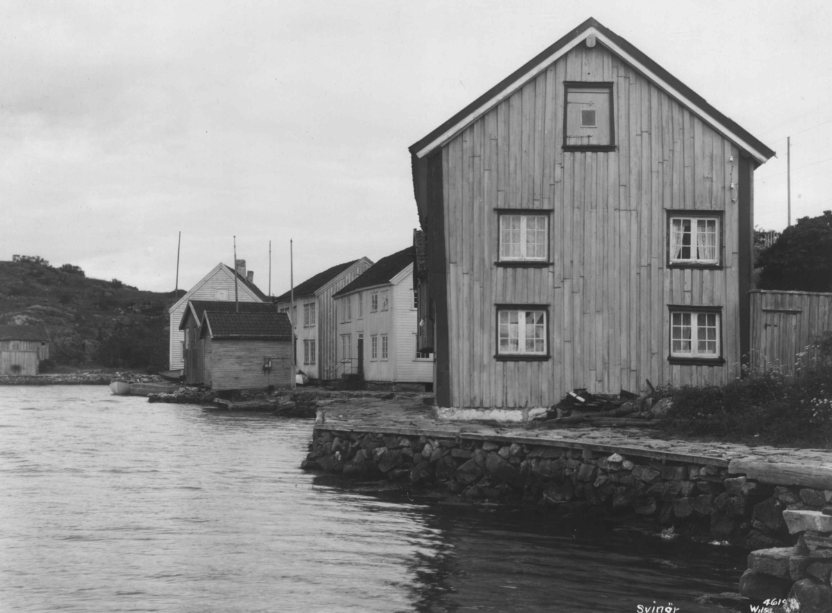 Anders Beer Wilse, Wilse original, bebyggelse Svinor
