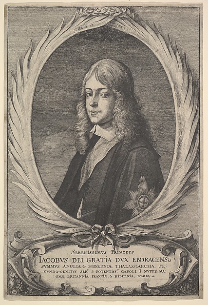 Wenceslaus Hollar, James, Duke of York