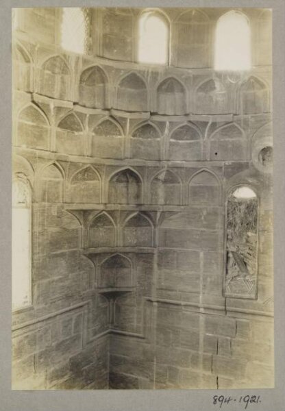 K.A.C. Creswell, Dome pendentive of the funerary complex of Mamluk Sultan al-Ashraf Barsbay (al-Ashrafiyya), Cairo