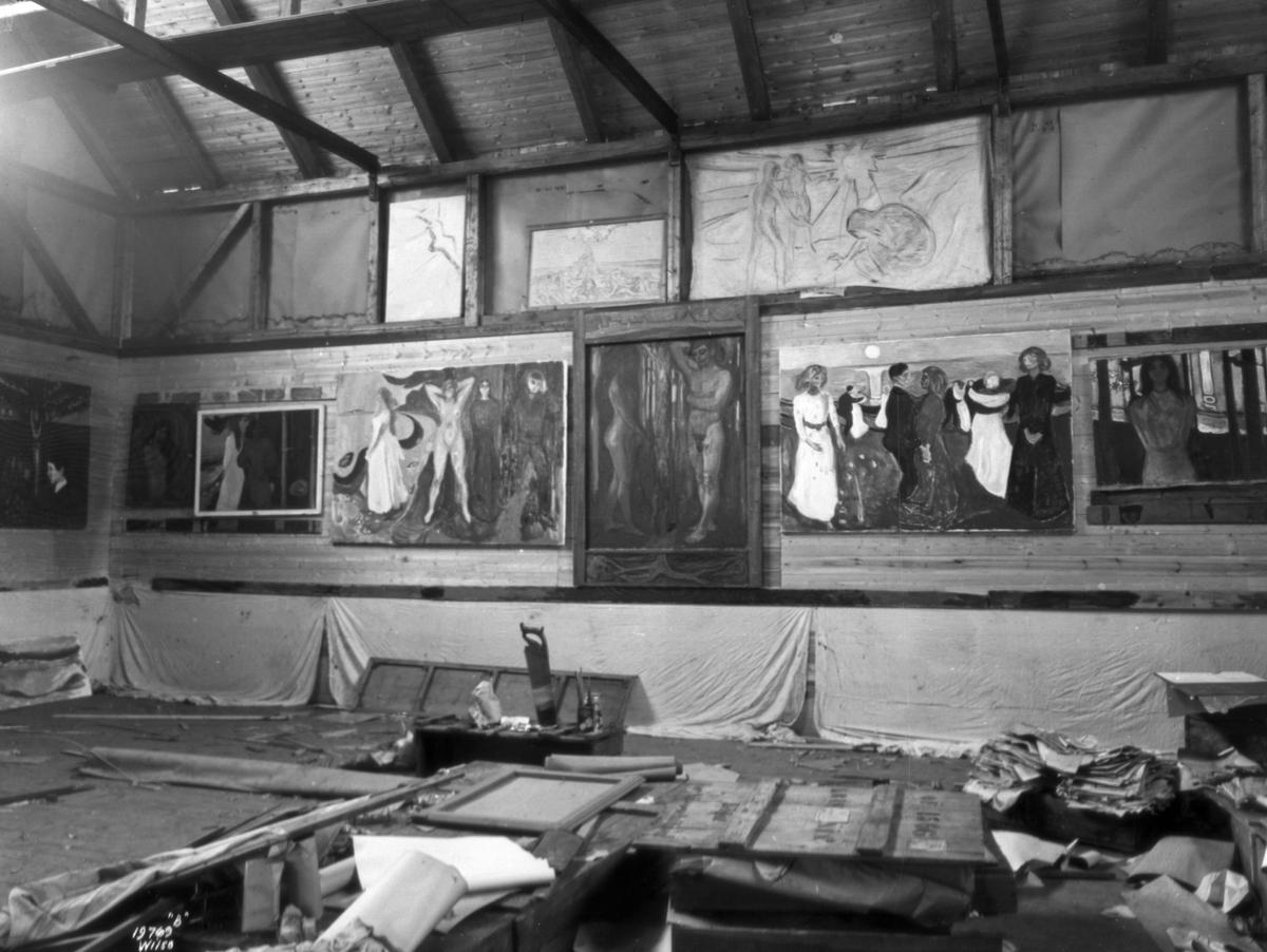 Anders Beer Wilse, Prot: Munch Edv. Atelier