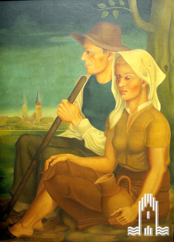 Konrad Adolf Lattner, Ehepaar vor Anklam
