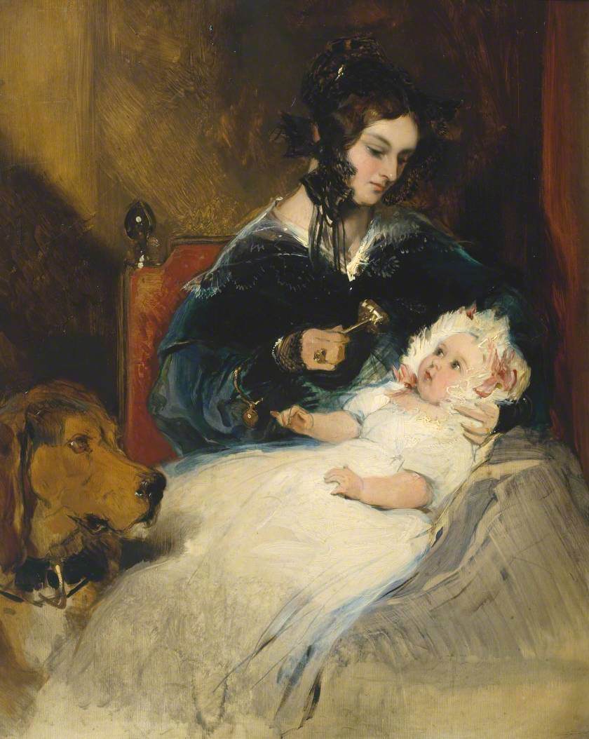 Edwin Landseer, The Duchess of Abercorn and Child