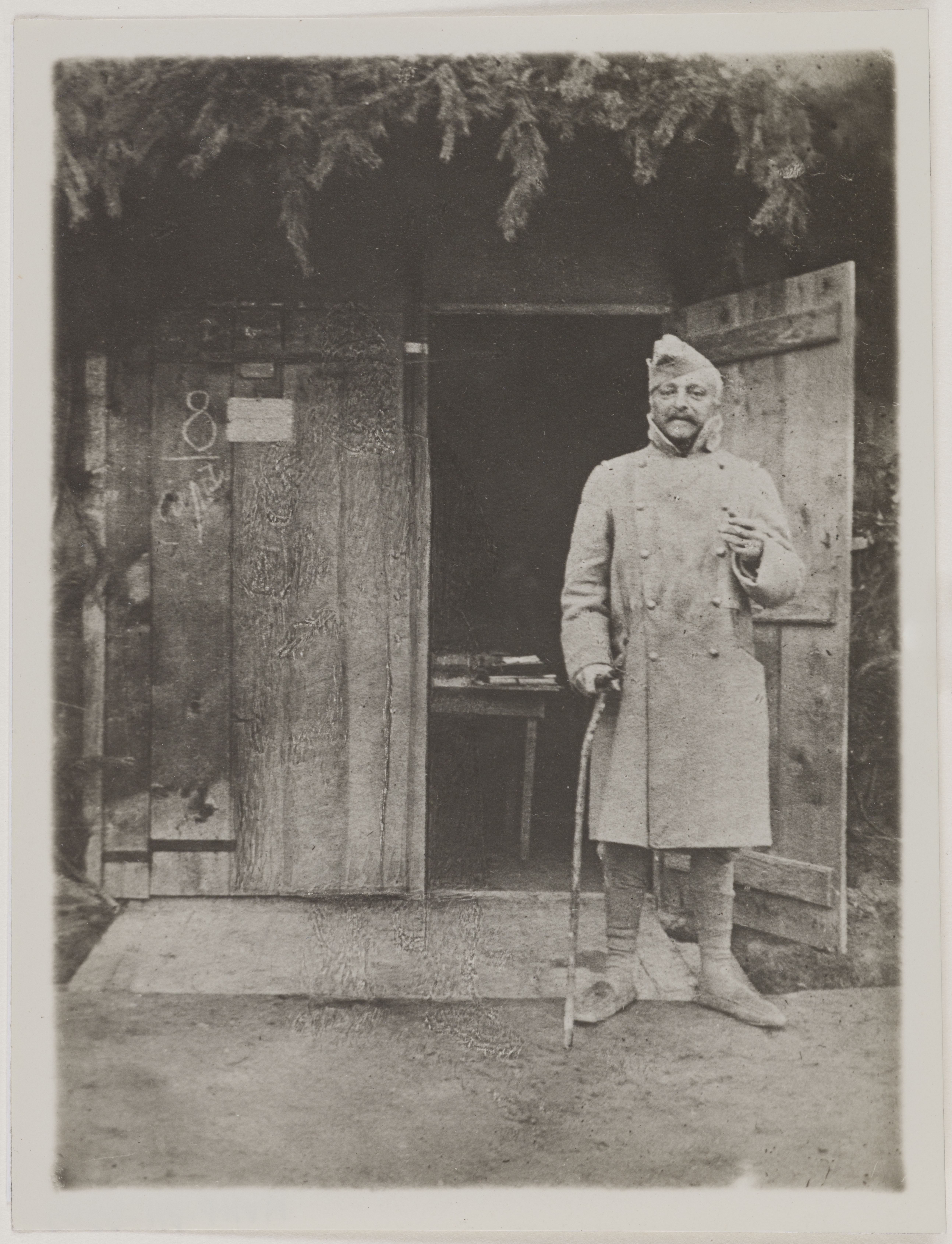 Anonyme, Georges Hugo en uniforme de soldat pendant la Première Guerre mondiale