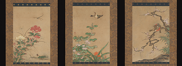 Kano Motonobu, Birds and Flowers