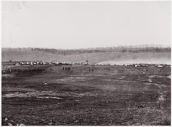 Unknown, [Winter Quarters of a Cavalry Regiment in the Army of the Potomac, Near Brandy Station, Virginia]