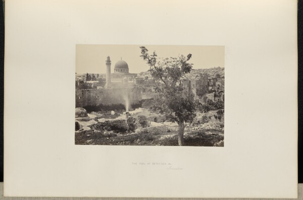 Francis Frith, The Pool of Bethesda, &c., Jerusalem