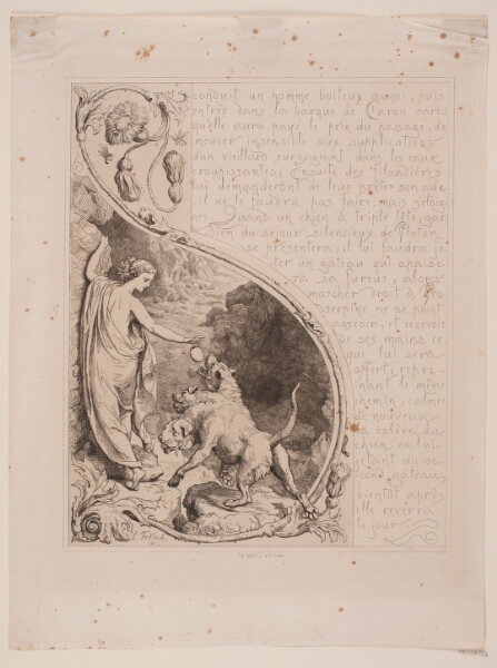 Lorenz Frølich, Illustration nr. 17 til "L`Amour et Psyché"