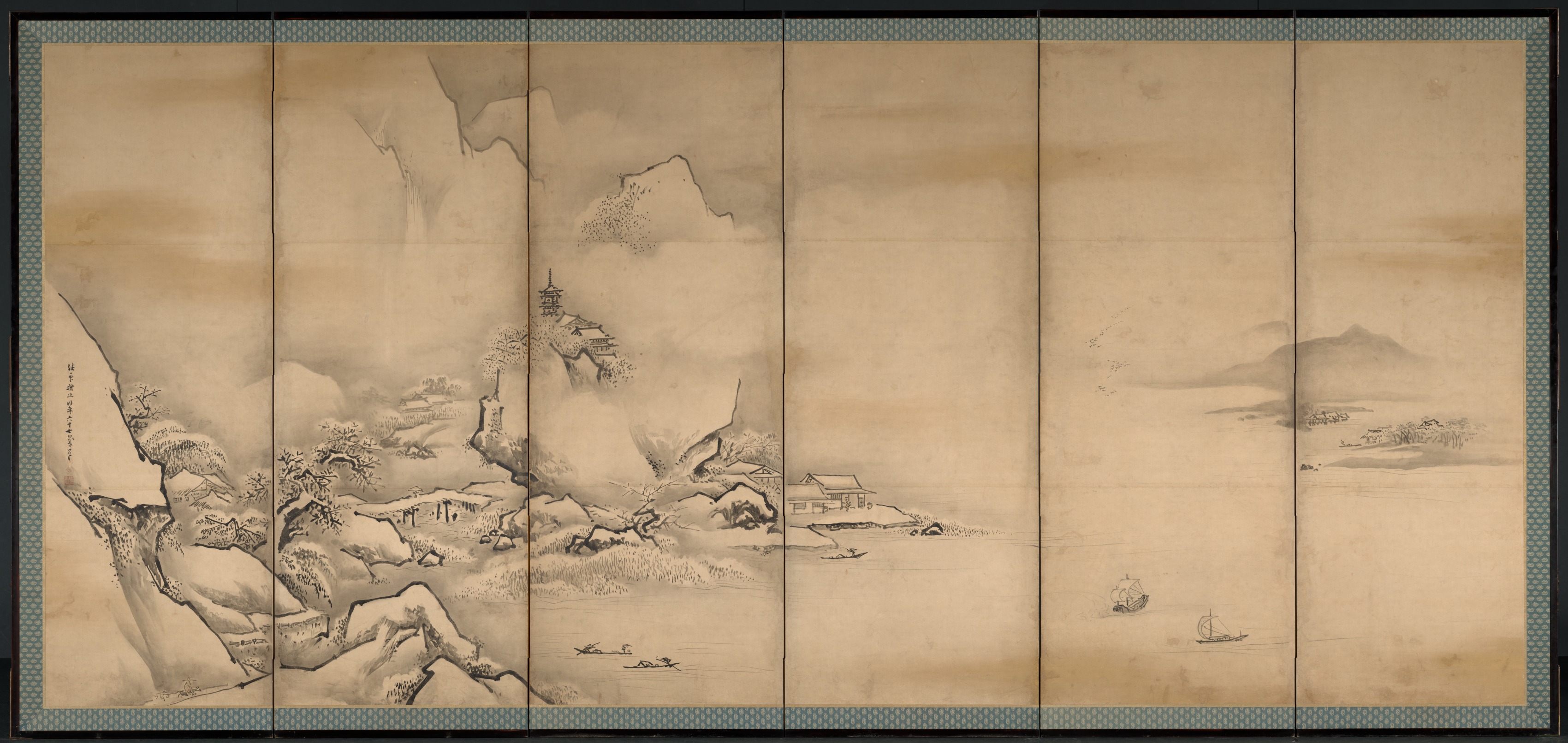 Kano Tan’yū, The Four Seasons