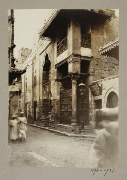 K.A.C. Creswell, Entrance of the madrasa of Mamluk Amir Inal al-Yusufi, Cairo