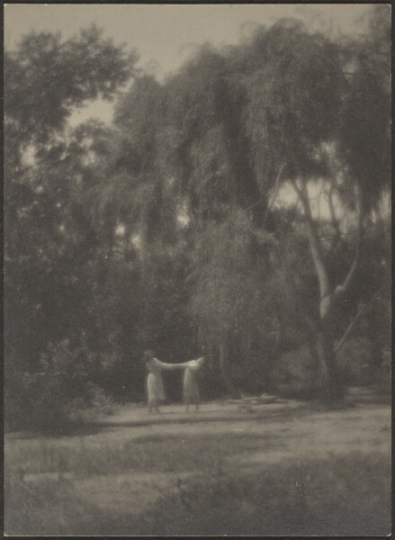 Louis Fleckenstein, [Dancers in Garden]
