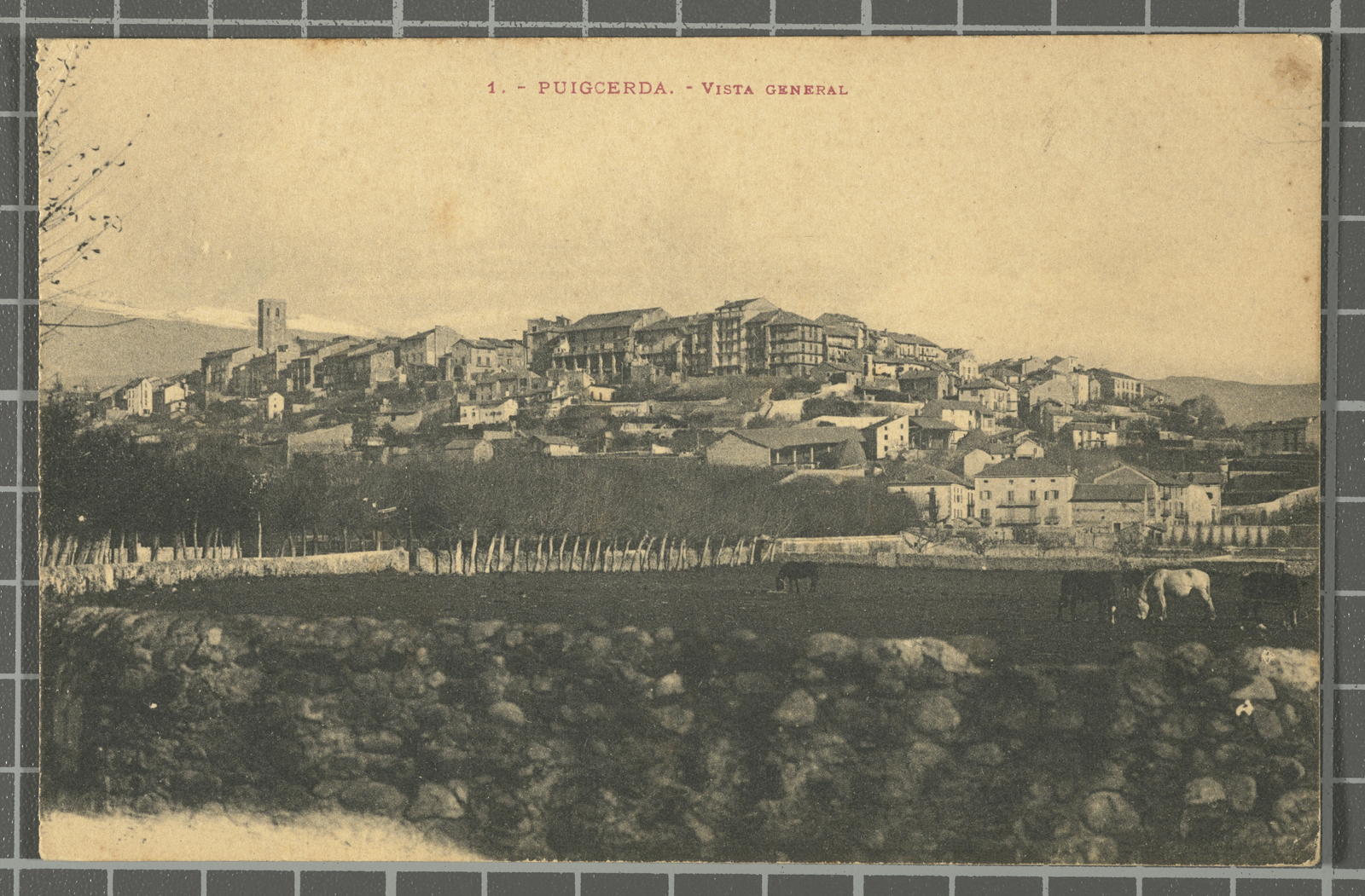 Desconegut, 1. - Puigcerda. - General view