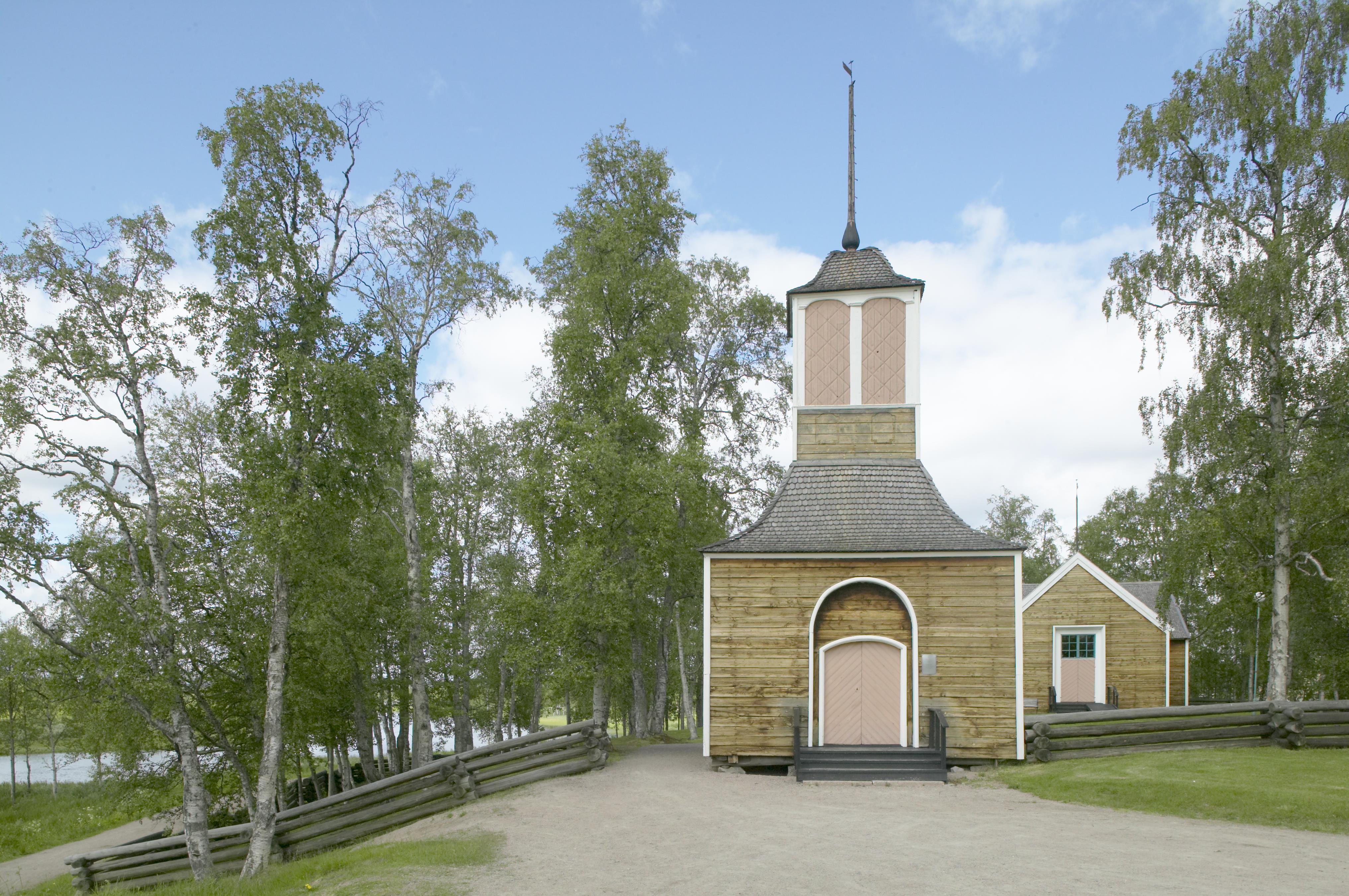 Bengt A Lundberg, Gällivare gamla kyrka